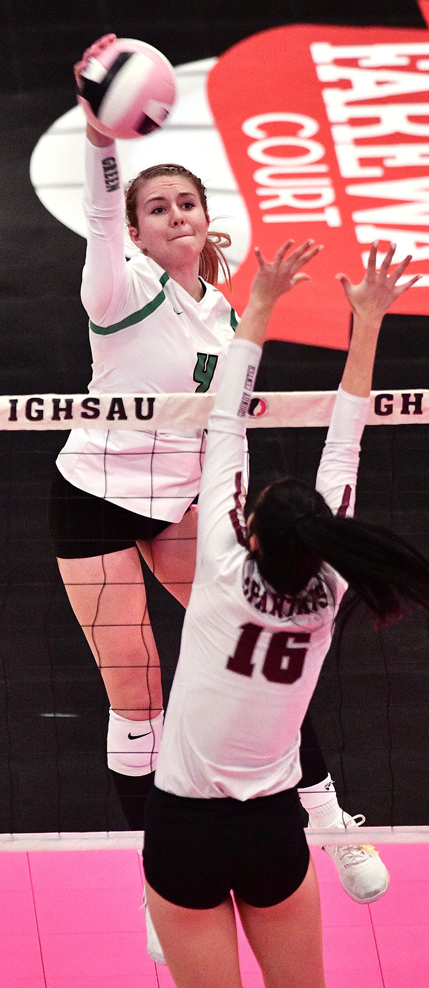 Osage vs Grundy Center state volleyball